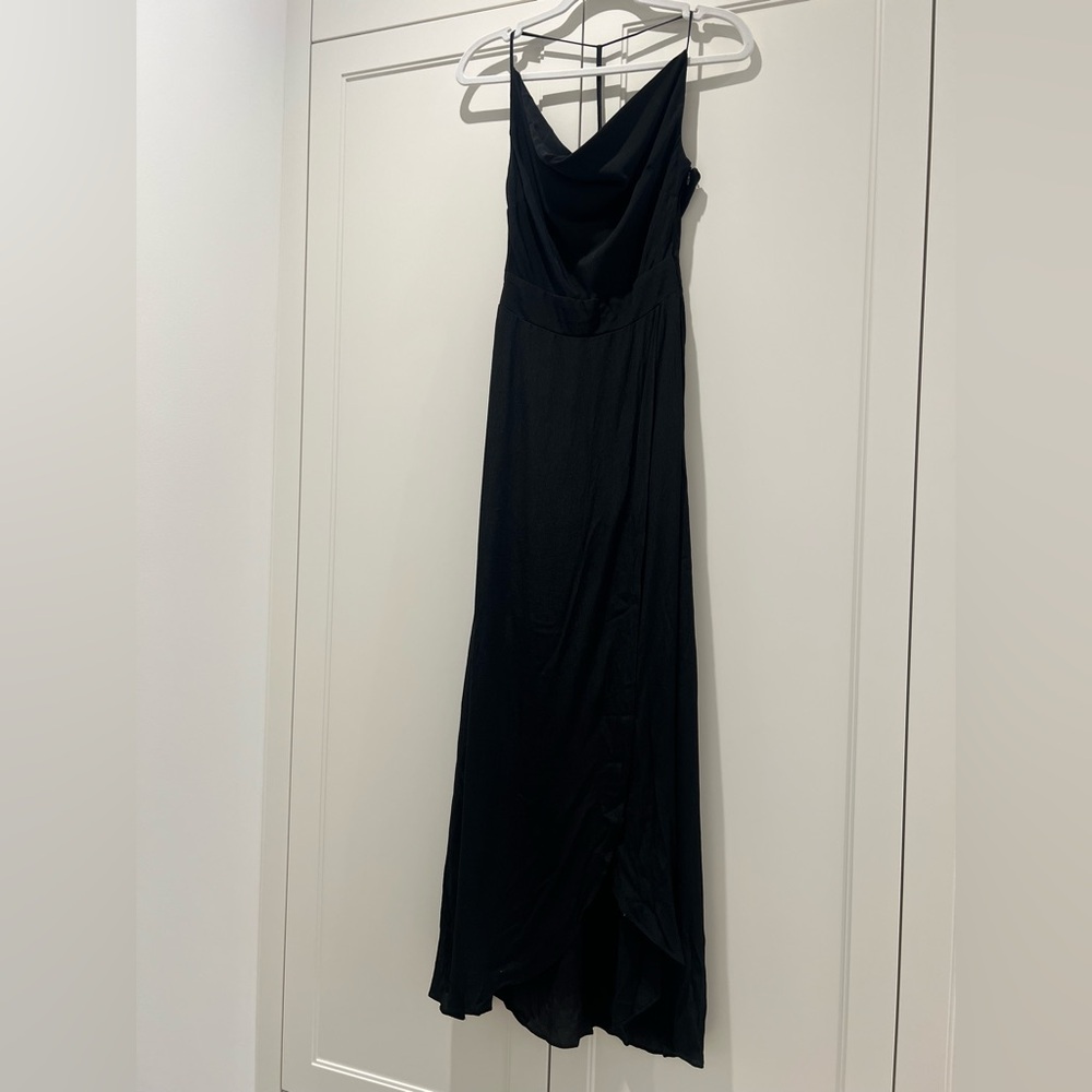 Dotti Black Cowl Neck Maxi Dress - Picture 2 of 5